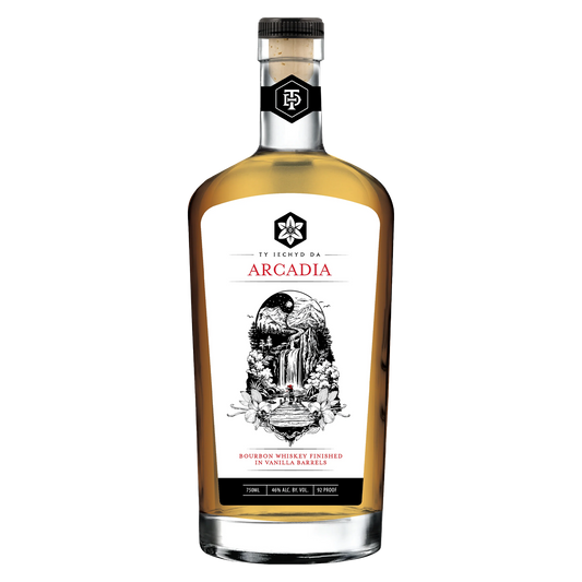 Ty Iechyd Da Arcadia Bourbon Whiskey 750ml bottle