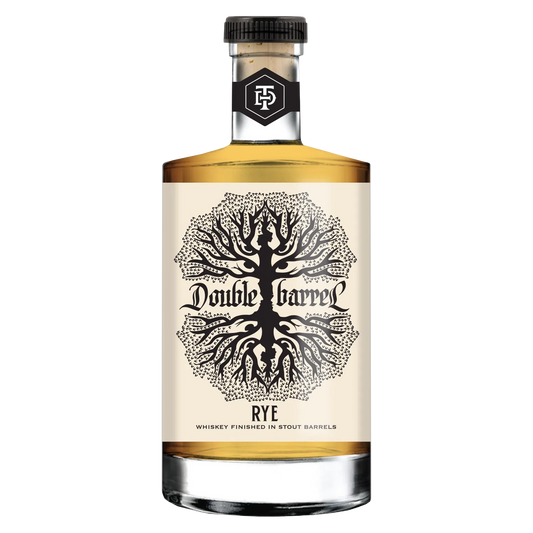 Ty Iechyd Da Double Barrel Rye Whiskey finished in stout barrels, 750ml bottle