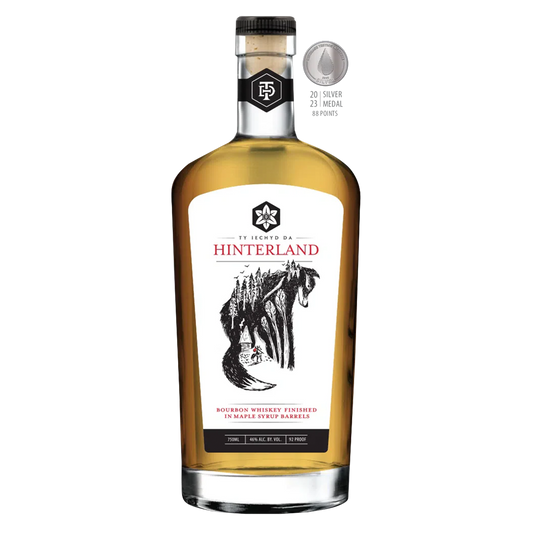 Ty Iechyd Da Hinterland Bourbon Whiskey 750ml bottle