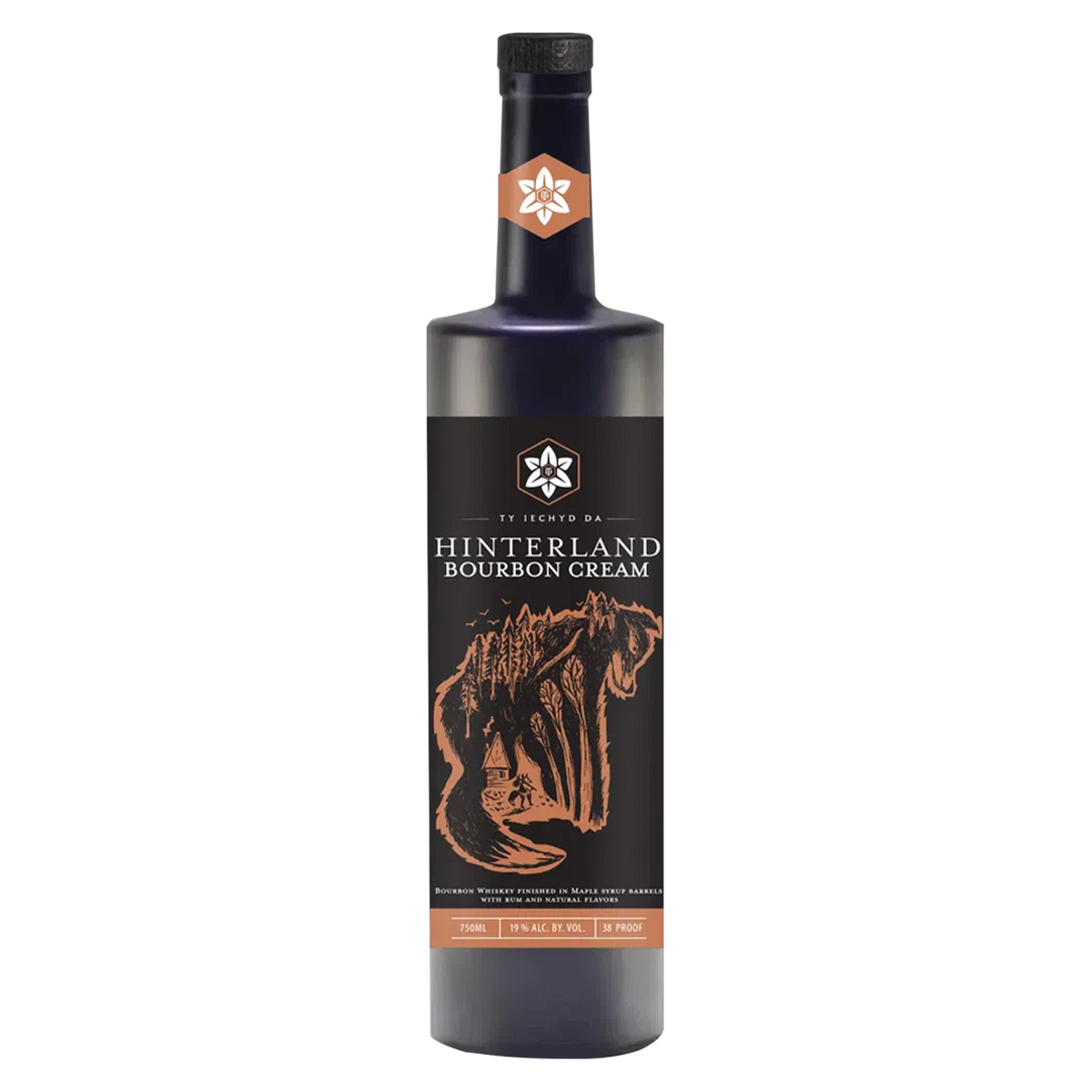 Ty Iechyd Da Hinterland Bourbon Cream 750ml bottle