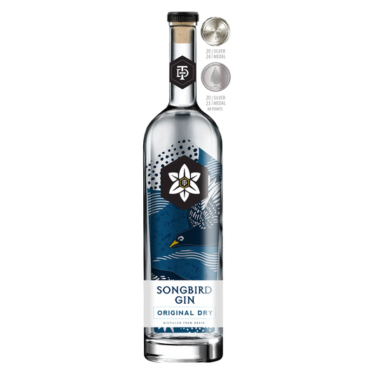 Songbird Gin Original Dry 750ml bottle