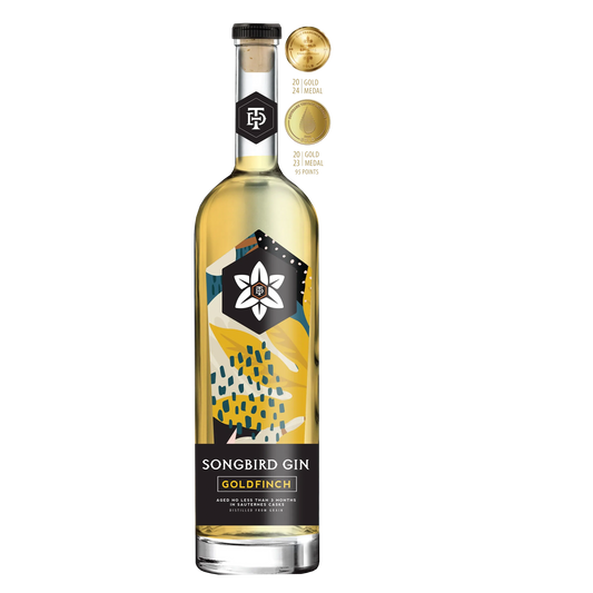 Songbird Gin Goldfinch 750ml bottle